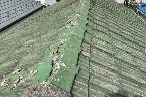 屋根の破損リスクが少ない