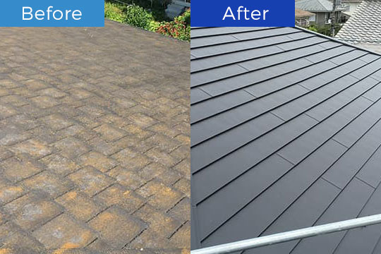 福田総業 屋根葺き替えの施工単価