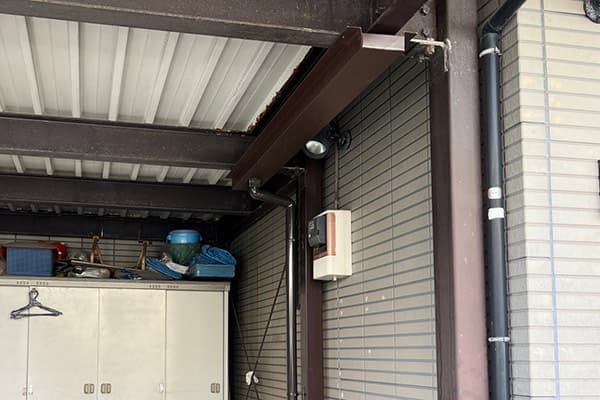 横浜市戸塚区にてガレージからの雨漏り修理 施工後