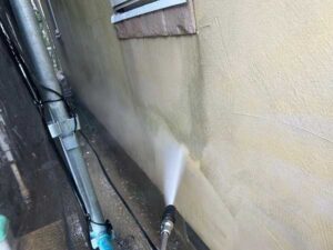 外壁の高圧洗浄