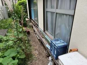 一階サッシ廻り