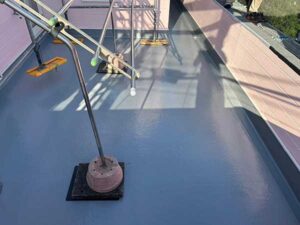 ベランダ防水施工後