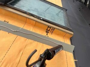 天窓廻りの施工