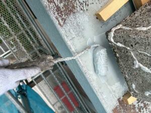 立ち上がり部の塗装