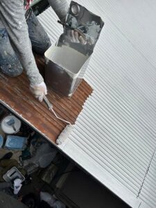 屋根塗装錆止め塗装