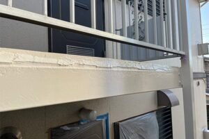 横浜市磯子区にてアパート鉄骨階段塗装・防水工事 施工後