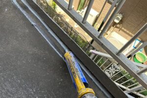 コーキングによる防水処理