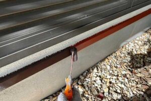 水切りの錆止め塗装