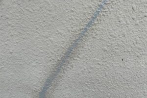 エポキシ樹脂の充填後