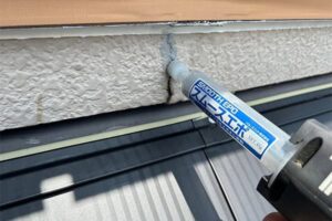 エポキシ樹脂で補修