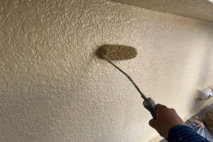 外壁塗装上塗り