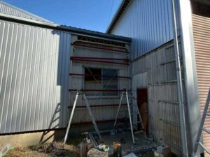 外壁の下地組み