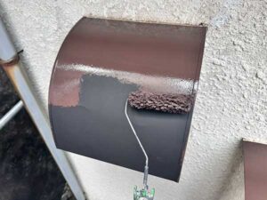 換気フード下塗り