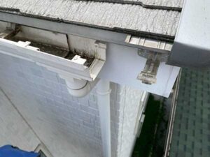 落下した雨樋の箇所